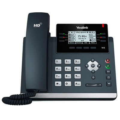 YEALINK SIP-T41S telefono ip - sin fuente poder